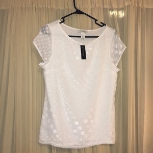 Whitehouse Blackmarket White Shirt